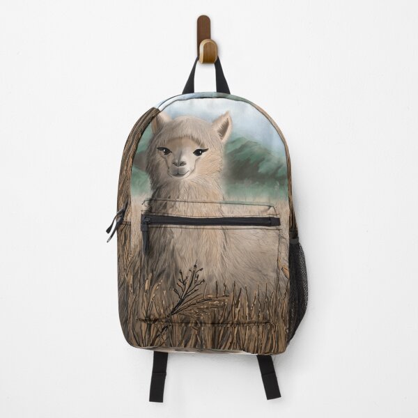 Item preview, Alpaca | Original Digital Painting designed and sold by CarbonPosDesign.