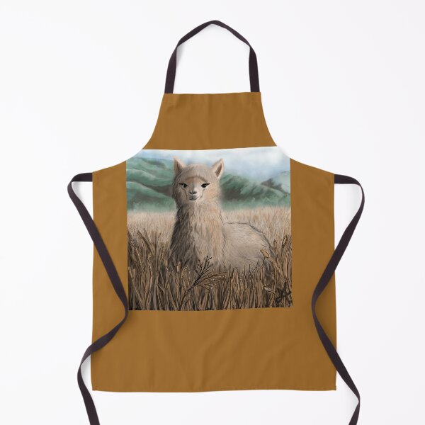 Item preview, Alpaca | Original Digital Painting designed and sold by CarbonPosDesign.