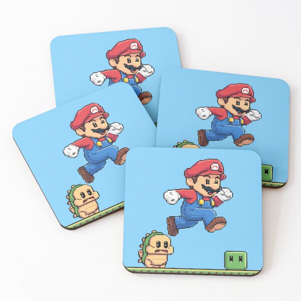 Item preview, Retro Gaming Pixel Art – 1-Up Mushroom & Poké Ball Design designed and sold by JOshopx.
