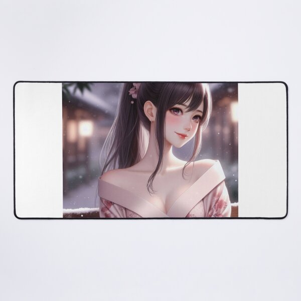 Item preview, Woman is depicted wearing a traditional Japanese kimono, designed and sold by ChamaruVerywell.