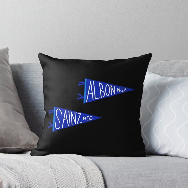 Item preview, Carlos Sainz and Alex Albon Pennants designed and sold by RaceTrim.