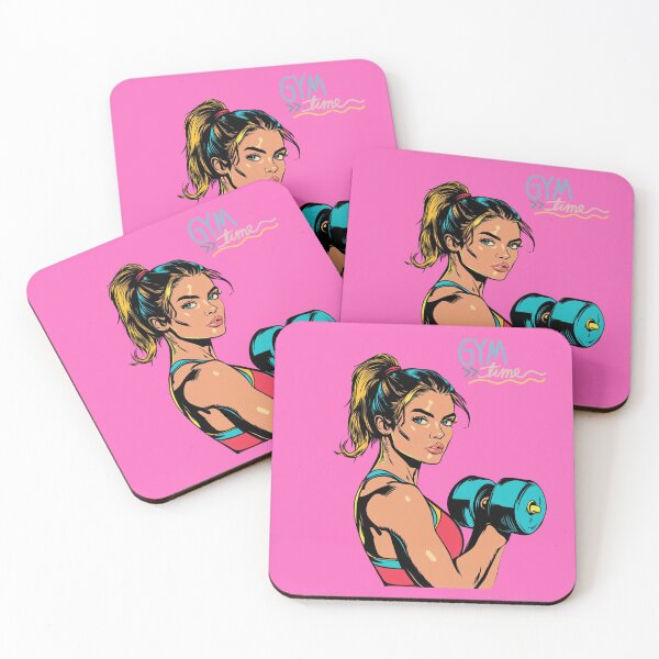 Item preview, Gym girl, gym time designed and sold by Mystic Wild Studio.