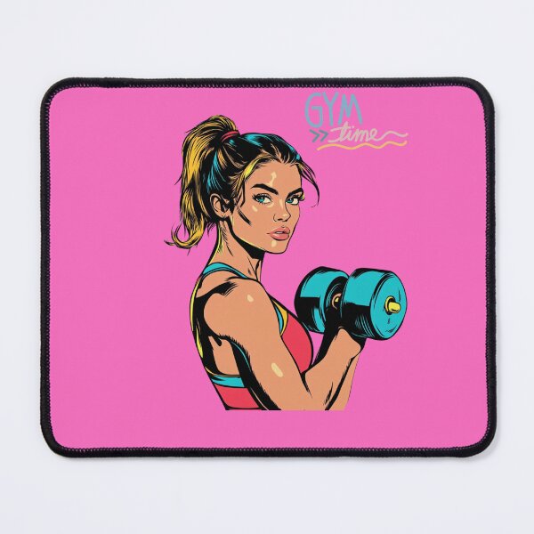 Item preview, Gym girl, gym time designed and sold by Mystic Wild Studio.
