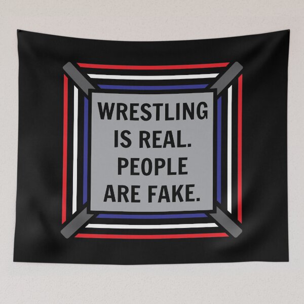 Item preview, Wrestling is Real designed and sold by PKHalford.