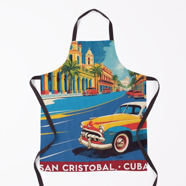 Item preview, San Cristobal Cuba Vintage Travel Tourism designed and sold by TravelersGems.