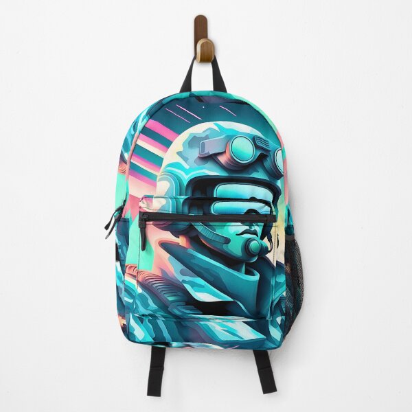 Item preview, Neon Futuristic Soldier – Sci-Fi Military Warrior designed and sold by CamouflageLab.