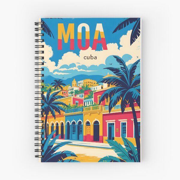 Item preview, Moa Cuba Vintage Travel Tourism designed and sold by TravelersGems.