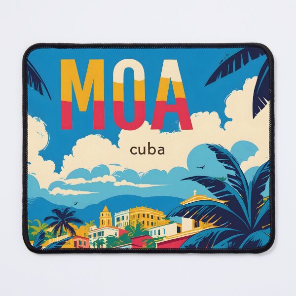 Item preview, Moa Cuba Vintage Travel Tourism designed and sold by TravelersGems.