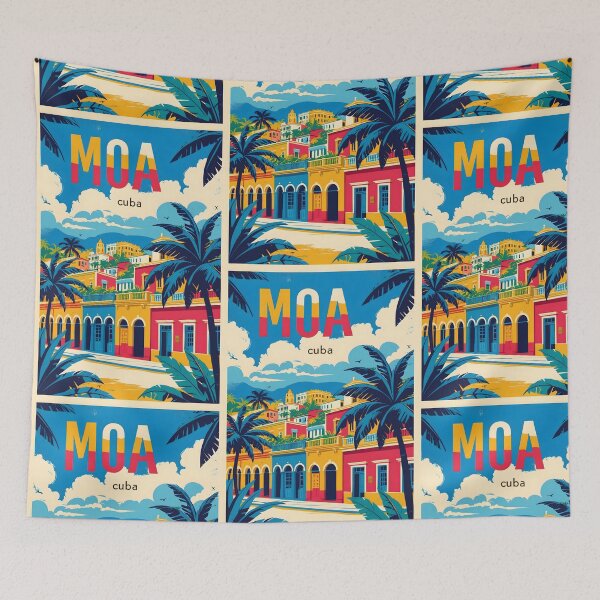 Item preview, Moa Cuba Vintage Travel Tourism designed and sold by TravelersGems.