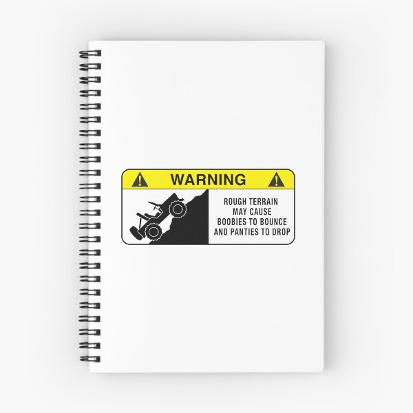 Item preview, Warning Sign 4x4 Rough Terrain designed and sold by BlueSkyTheory.