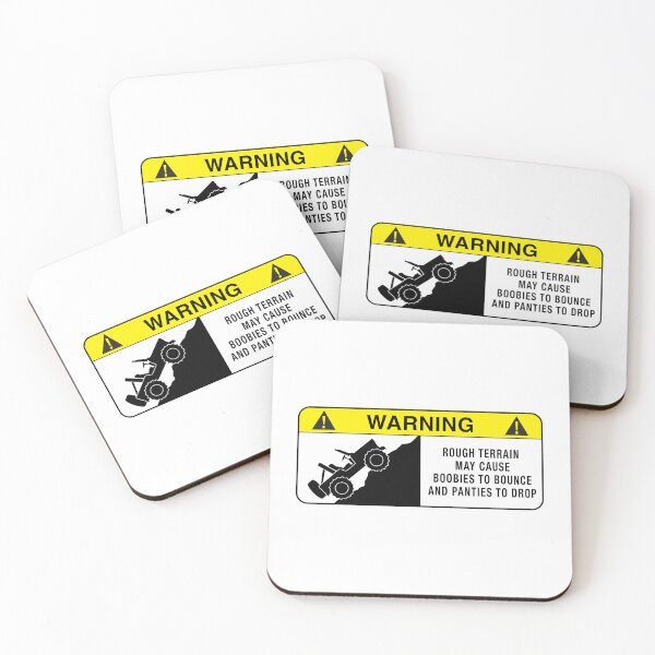 Item preview, Warning Sign 4x4 Rough Terrain designed and sold by BlueSkyTheory.