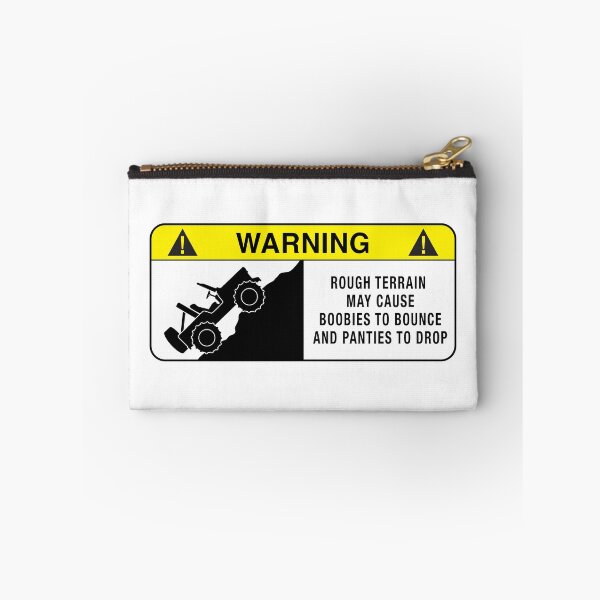 Item preview, Warning Sign 4x4 Rough Terrain designed and sold by BlueSkyTheory.