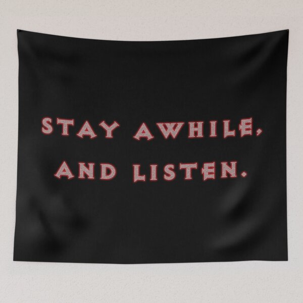 Item preview, Stay Awhile designed and sold by PKHalford.