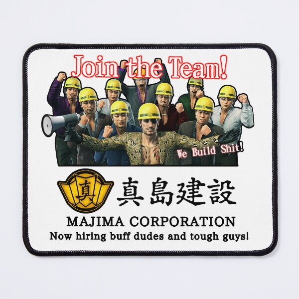 Item preview, Majima Corporation Recruitment Logo designed and sold by Lowfidesigns.