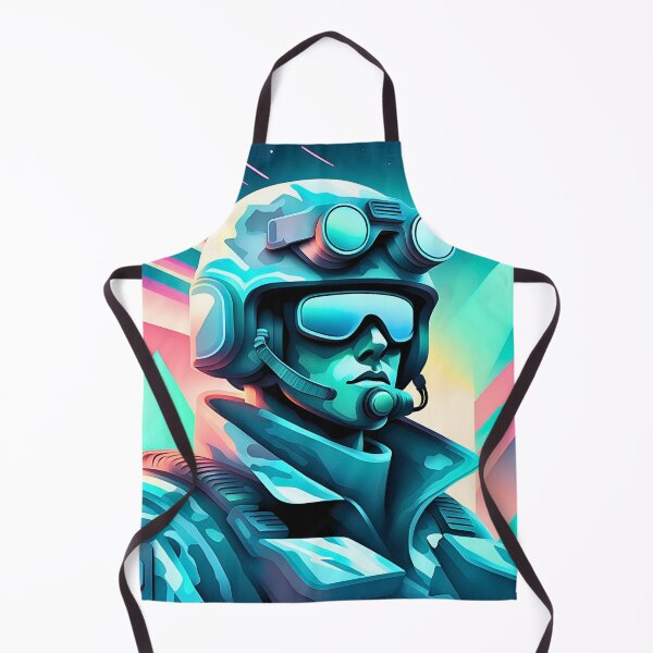 Item preview, Neon Futuristic Soldier – Sci-Fi Military Warrior designed and sold by CamouflageLab.