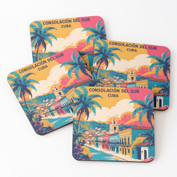 Item preview, Consolacion del Sur Cuba Viajes Vintage Turismo designed and sold by TravelersGems.