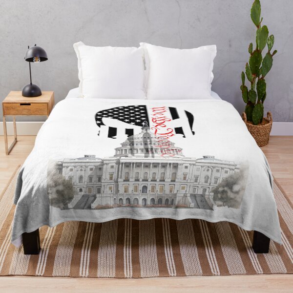Item preview, Capital Building and We The People Skull designed and sold by AmericaFreedom.