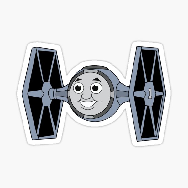 Item preview, Thomas The Tie Fighter - GREY designed and sold by DeletedByDesign.