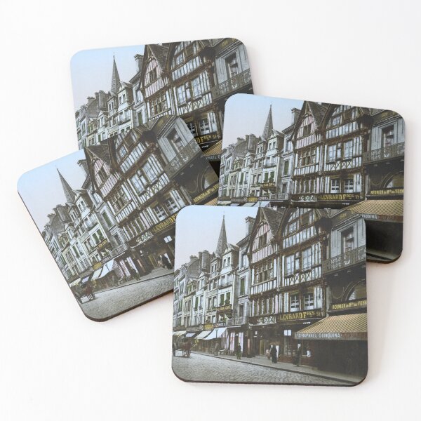 Item preview, Street in Caen designed and sold by 19th Century in Color.