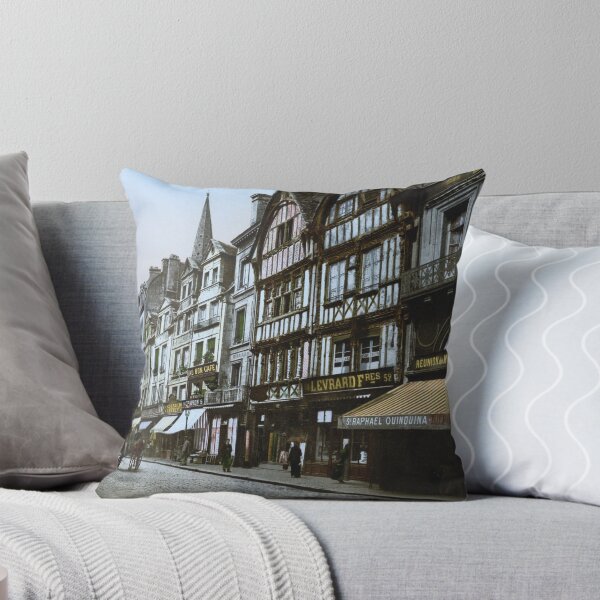 Item preview, Street in Caen designed and sold by 19th Century in Color.