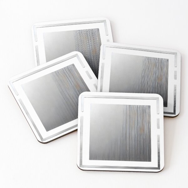 Item preview, Minimalist Silver Geometric Design – Modern Abstract Art designed and sold by SakuraJapanArt.