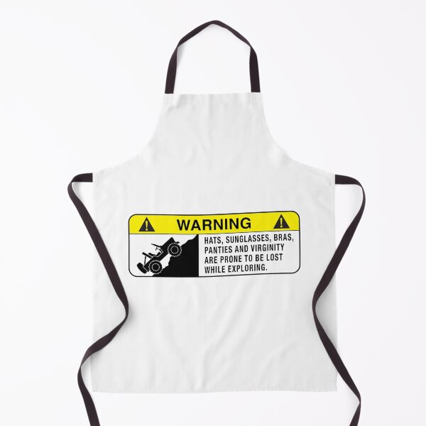 Item preview, Warning Sign 4x4 Exploring designed and sold by BlueSkyTheory.