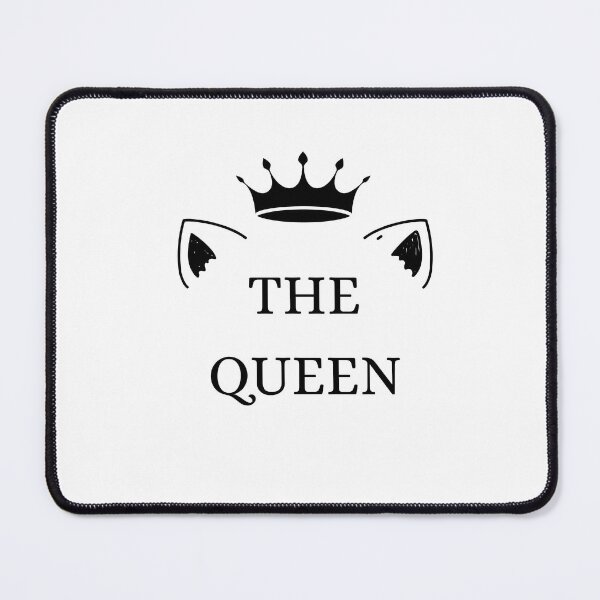 Item preview, "The Queen" Cat Ears Design – Regal & Playful Feline Graphic for Cat Lovers designed and sold by DesignMind1.