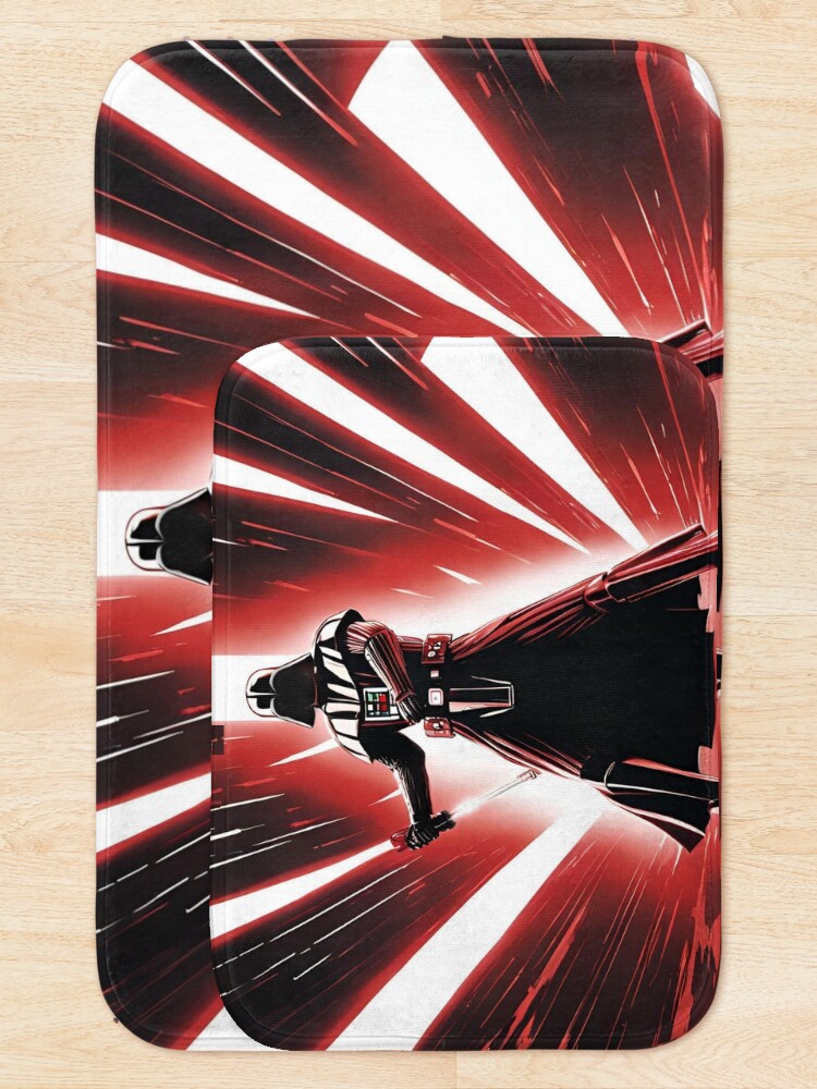 Thumbnail 5 of 6, Bath Mat, Lord Vader designed and sold by NoobsDesign.