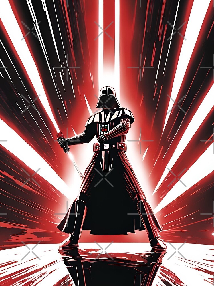 Thumbnail 3 of 3, Scarf, Lord Vader designed and sold by NoobsDesign.