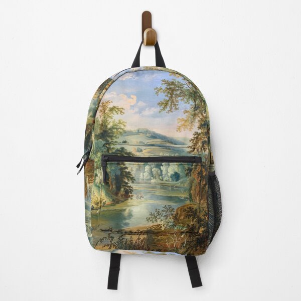 Item preview, Serene French Landscape with River and Lush Trees designed and sold by CARRAANN.
