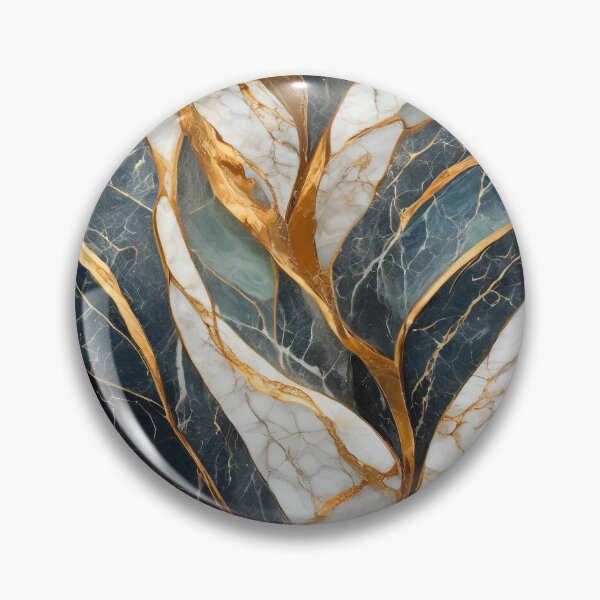 Item preview, White, Onyx and Gold Luxury Marble  designed and sold by Stageless Designs.