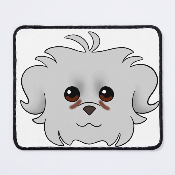 Item preview, Light Grey Maltipoo Short Ear Tear Stains designed and sold by OliRoseArt.