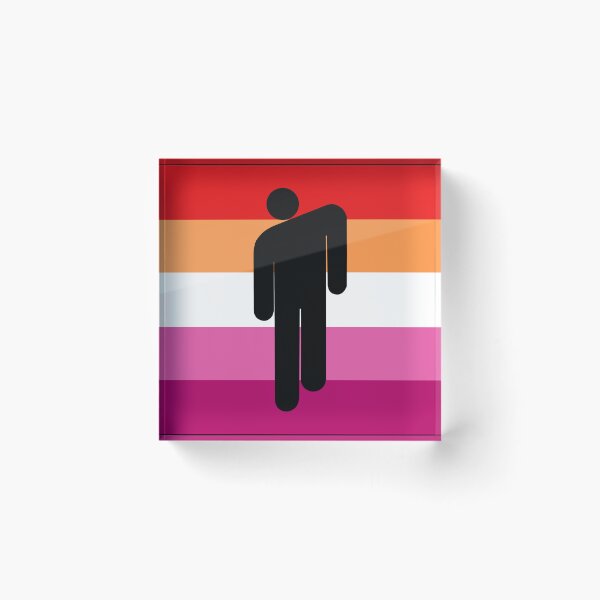 Item preview, BILLIE EILISH BLOSH LESBIAN FLAG designed and sold by cyberluka.