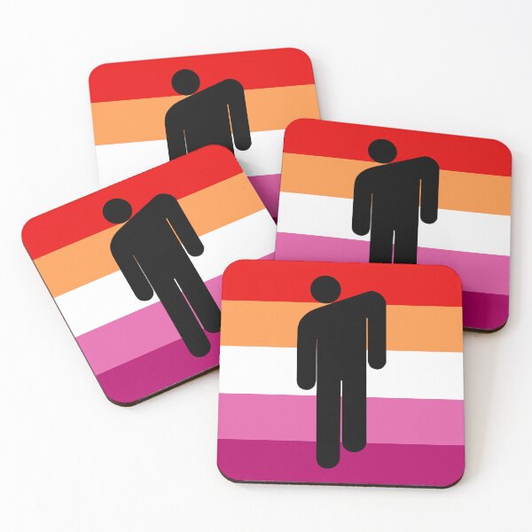 Item preview, BILLIE EILISH BLOSH LESBIAN FLAG designed and sold by cyberluka.