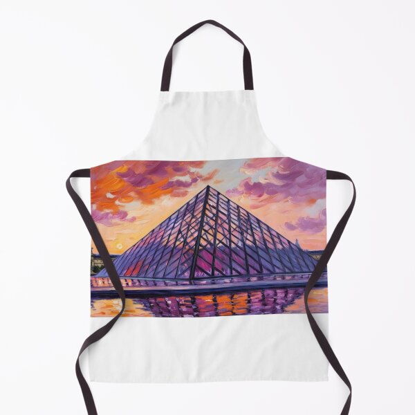Item preview, The Louvre Pyramid at Sunset  designed and sold by EtCreative.