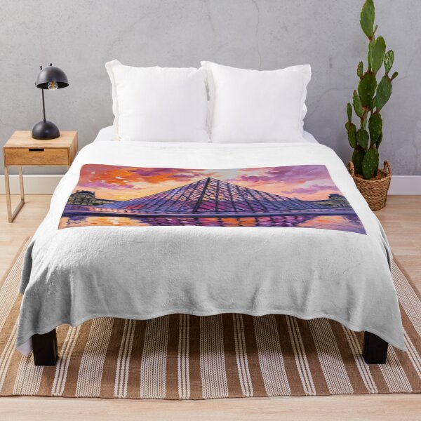 Item preview, The Louvre Pyramid at Sunset designed and sold by EtCreative.