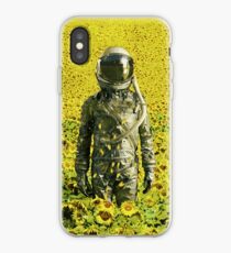 Gestrandet im Sonnenblumenfeld iPhone-Hülle & Cover