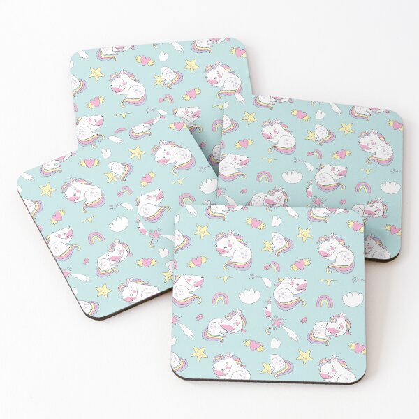 Item preview, Childish Seamless With Unicorns designed and sold by Masonixem.