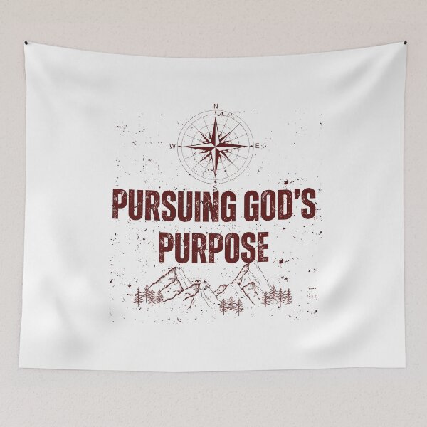 Item preview, Pursuing God's Purpose designed and sold by Faithloveshop.