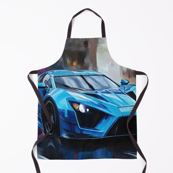 Item preview, Pop Art Azurro Blue Zenvo TSR-S designed and sold by AutoPopStudio.