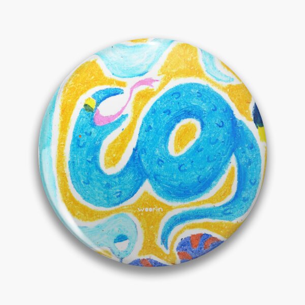 Item preview, 2025 New Year Blue Snakes designed and sold by Woorin.