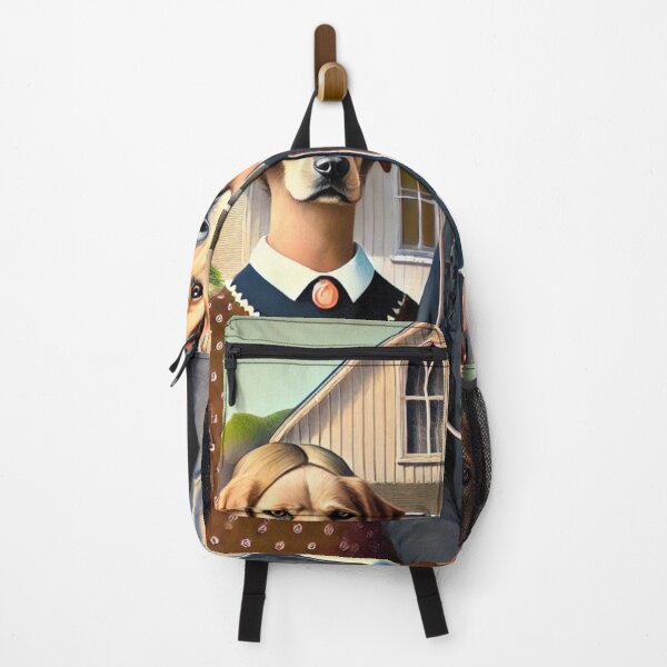 Item preview, American Gothic Has Gone to the Dogs designed and sold by doramoredesigns.