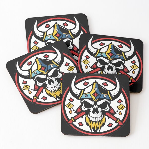 Item preview, Viking Skull Emblem designed and sold by Digital Forge.