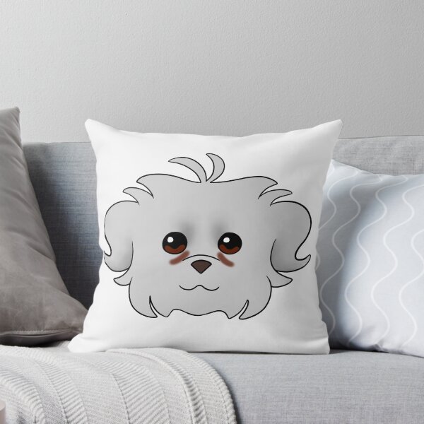 Item preview, Light Grey Maltipoo Short Ear Tear Stains designed and sold by OliRoseArt.