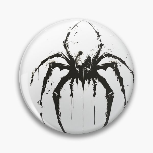 Item preview, Abstract Ink Spider Emblem designed and sold by palmyst.