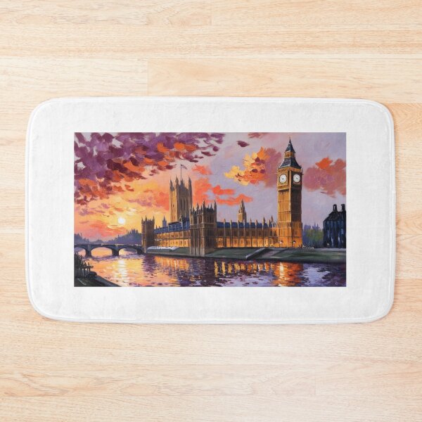 Item preview, The Elizabeth Tower at sunset designed and sold by EtCreative.