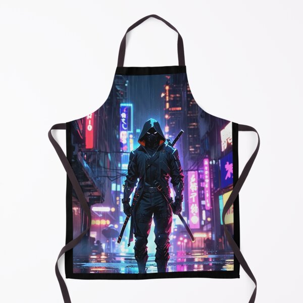 Item preview, Cyber Ninja – Stealth Assassin in Neon City designed and sold by ShadowTek.