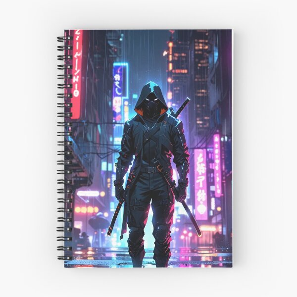 Item preview, Cyber Ninja – Stealth Assassin in Neon City designed and sold by ShadowTek.