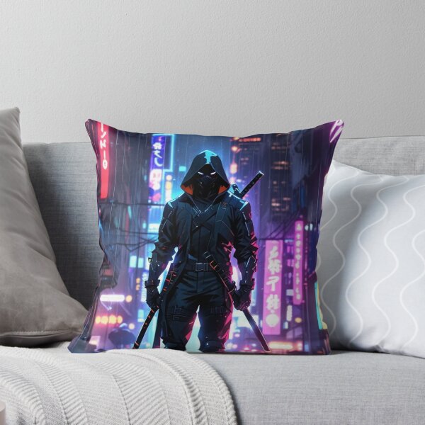 Item preview, Cyber Ninja – Stealth Assassin in Neon City designed and sold by ShadowTek.