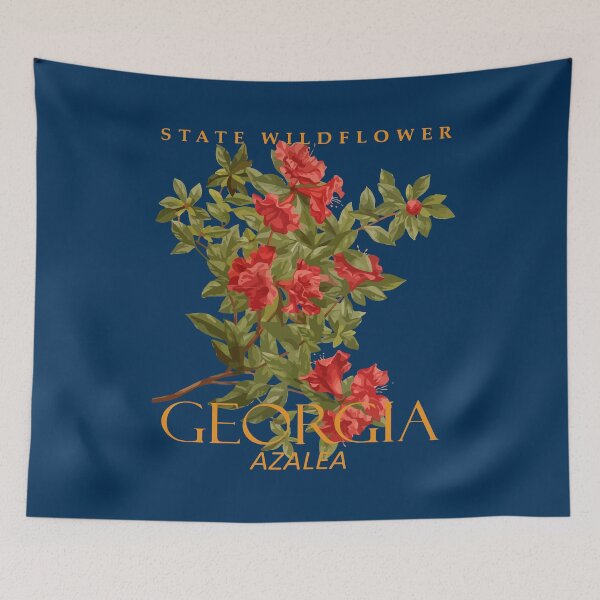 Item preview, Georgia Territory Wildflower The Azalea designed and sold by taiche.
